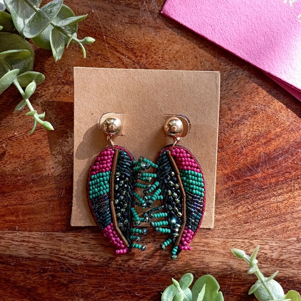 70s Elegant Earrings - Picture 1 of 14